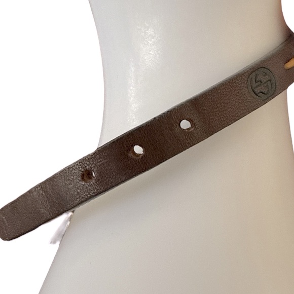 Gucci Brown Leather Bracelet with Box - Picture 8 of 8